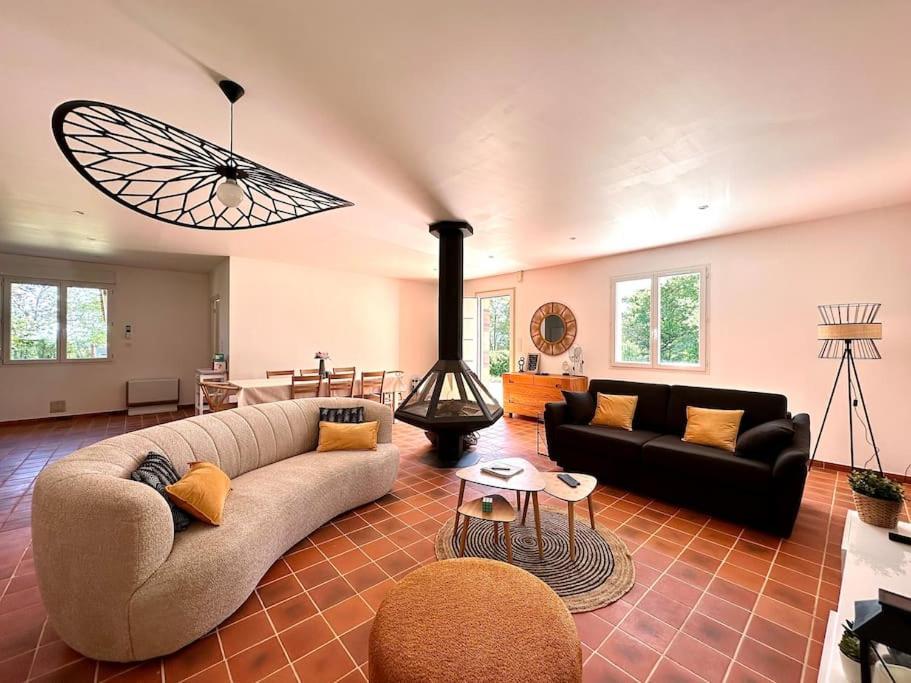 Maison Avec Piscine Caro  Exterior foto